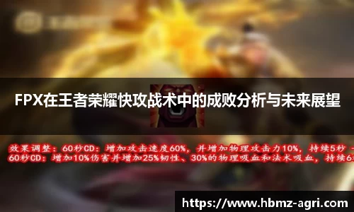 FPX在王者荣耀快攻战术中的成败分析与未来展望